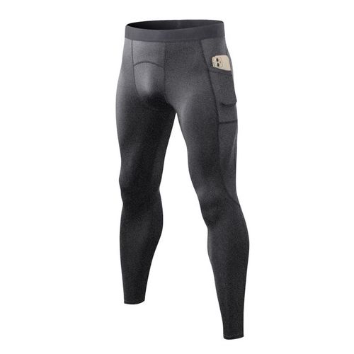 Buy Men Compression Track Pants with Elasticated Waist Online at