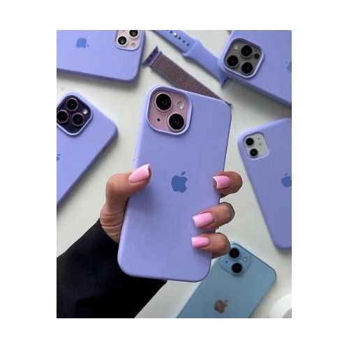 product_image_name-Generic-Apple iPhone 15 Plus Original Silicone Case/Cover, Liquid Silicone Phone Case Soft Anti-Scratch-4