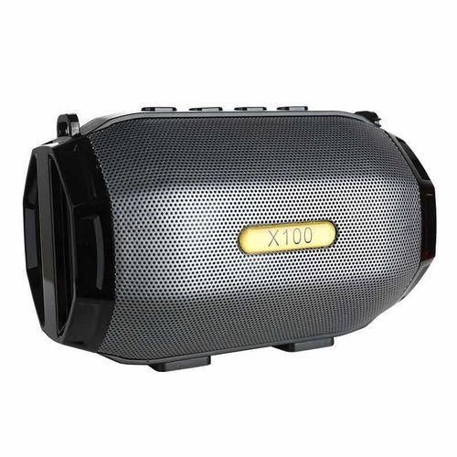 product_image_name-Generic-Wireless Speaker X100 Quality Bass Stereo Bluetooth Speaker With FM-4
