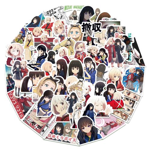 The 37 Coolest Anime Stickers of All Time | Diecutstickers.com