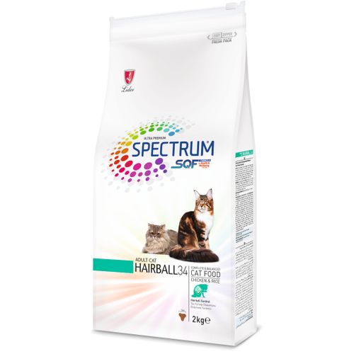 Spectrum ULTRA PREMIUM ADULT CAT FOOD HAIRBALL34 HAIRBALL