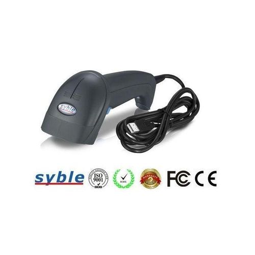 product_image_name-Generic-Syble Wired Laser Handheld Barcode Scanner With Stand Support Payment-2