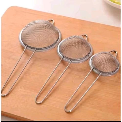 product_image_name-Generic-Stainless Steel Strainers Mesh Sieve. 8cm 10cm 12cm-2