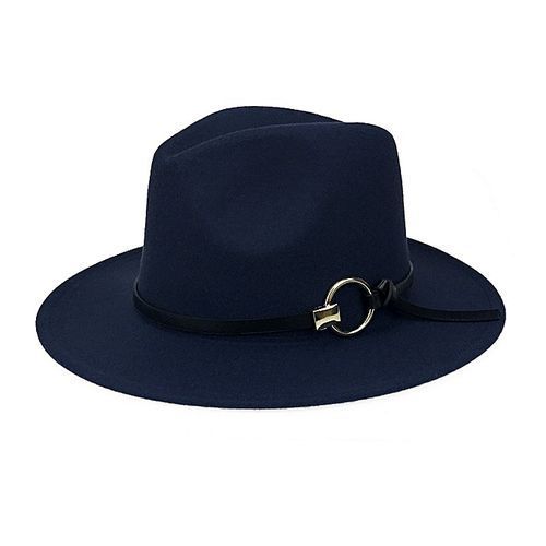 Fashion Men Women Vintage Felt Panama Style Beach Jazz Hat England Wide  Brimmed Top Hat @ Best Price Online | Jumia Kenya
