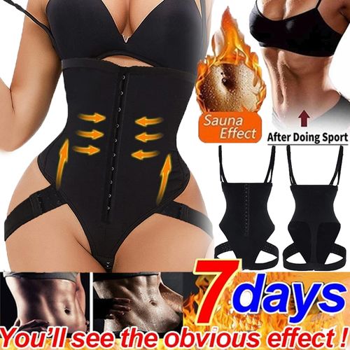 Cuff Tummy Trainer with Butt Lift, Butt Lifter Shapewear for Women