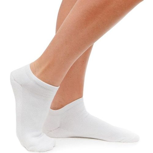 12 Pairs Womens Ankle Socks Low Cut Fit Crew Size 6-8 Sports White Footies