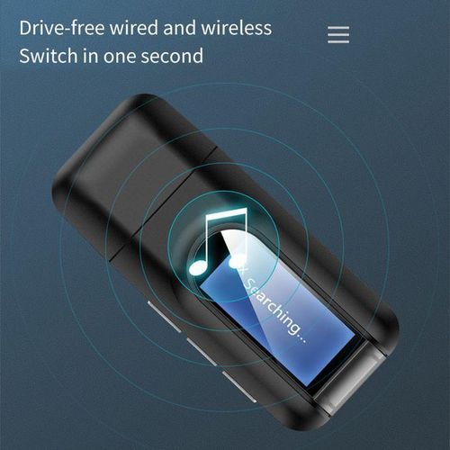 product_image_name-Generic-BT 5.0 Transmitter Receiver Tv and Radio- Black-2