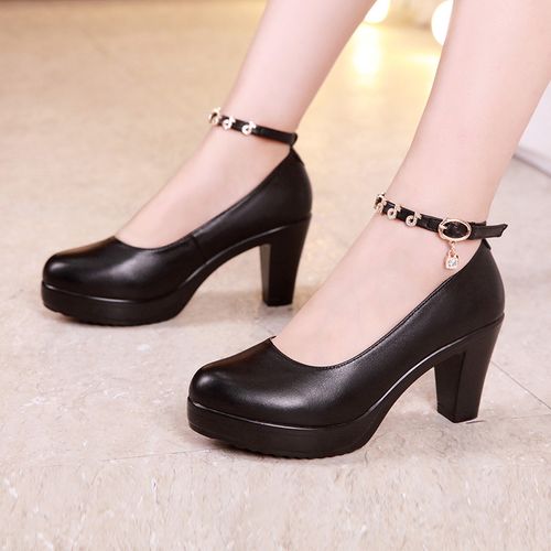 8cm discount block heels