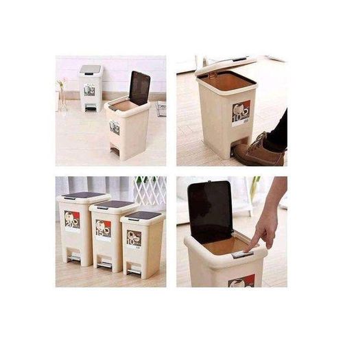 product_image_name-Bon Appetit-Push And Pedal Dustbin Trash Can  20L-3