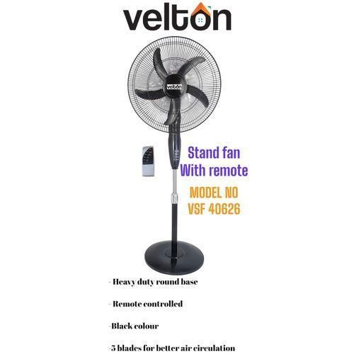 product_image_name-VELTON-Standing Fan 16" with remote control,heavy duty round base-1