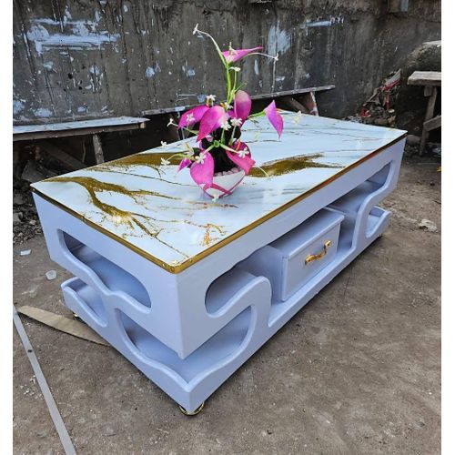 product_image_name-Generic-5 Feet Coffee Table with Marble Sheet-1