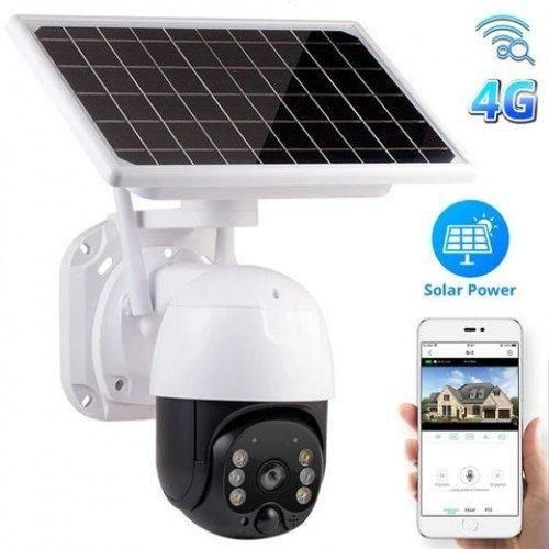 product_image_name-Generic-Solar Camera Solar Low-Power Dome Camera 4G WiFi 3MP HD Security Solar Camera PTZ.-1