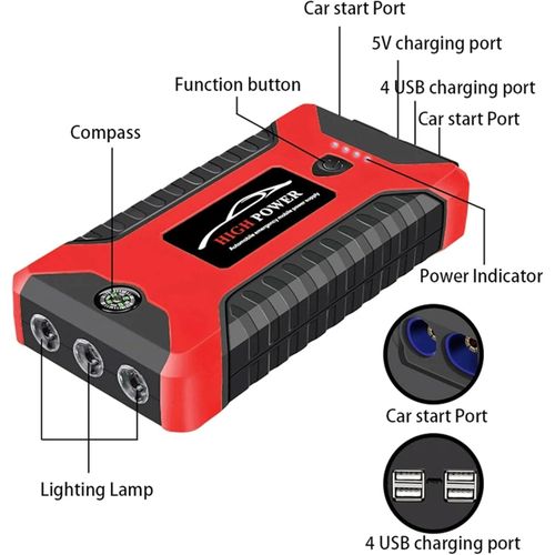 product_image_name-Generic-600A Emergency Jump Starter Car Power Bank – Battery Booster for 12V Petrol Diesel-3