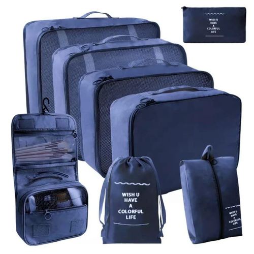 product_image_name-Generic-7pcs luggage travel suitcase organiser -1