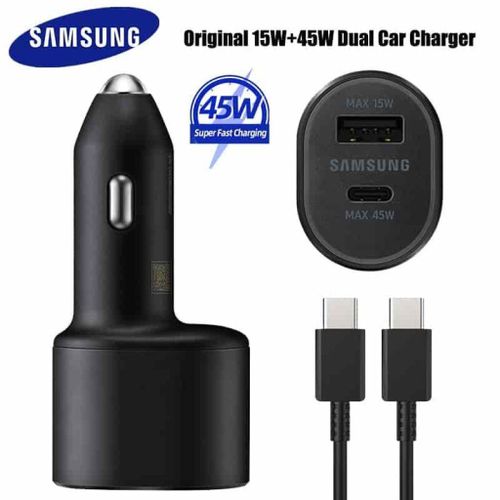 product_image_name-Samsung-Galaxy S9 (45W+15W) Dual port superfast car charger With USB Type C Cable 2-5
