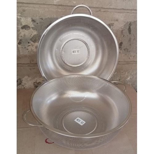 product_image_name-Generic-1 PIECE Multifunctional Stainless Steel Drain Basin Rice Sieve Vegetables Fruits Cleaning Basket Mesh Strainer Filter Kitchen Utensils-1
