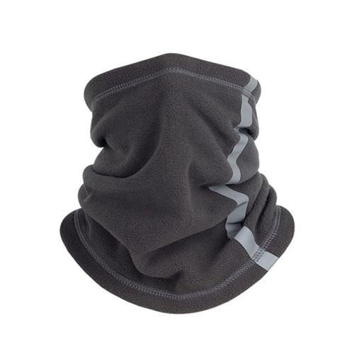 Generic Neck Gaiter Breathable Windproof Fishing Scarf Dark Grey