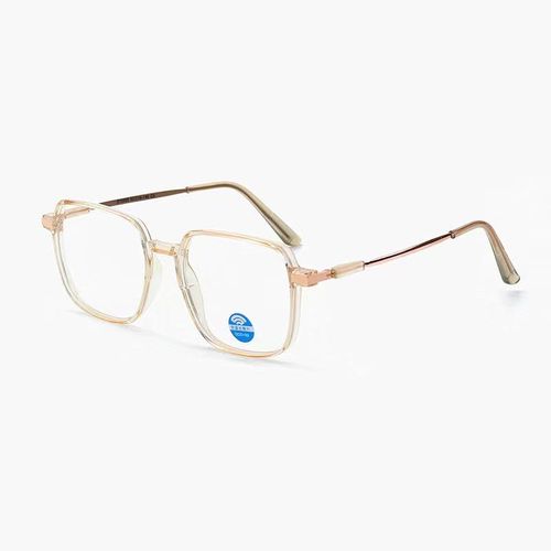 product_image_name-Fashion-Anti-blue Glasses Flat Lens Color-Changing Glasses Cold Brown Transparent Frame-3