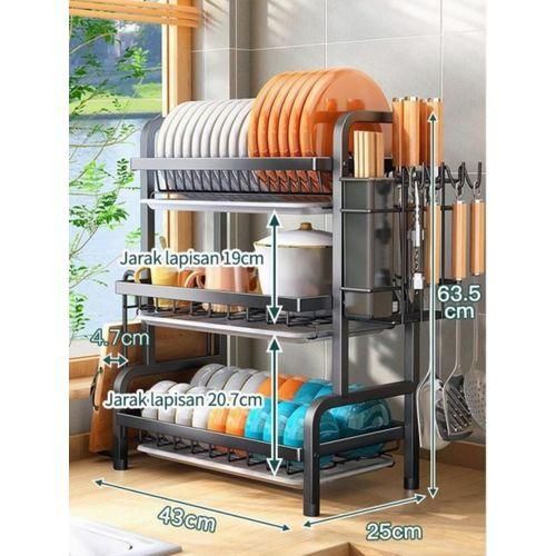 product_image_name-Generic-3layer dishrack -1