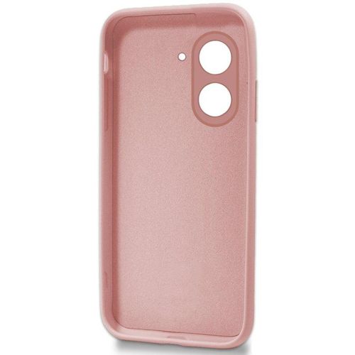 product_image_name-Generic-Original Silicone Cover Case for Redmi A5 – Flexible Shockproof Slim, Ultra-Smooth, Durable, and Protective Phone Cover - Pink-2