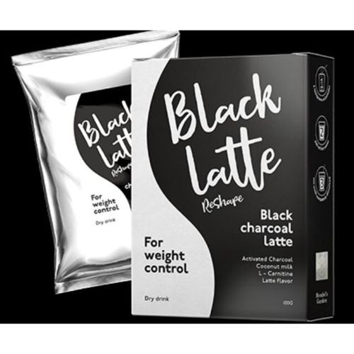 Black latte slimming coffee