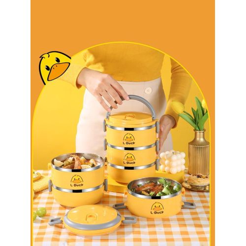 product_image_name-Generic-Detachable 3 layered Duck Lunch Dish -3