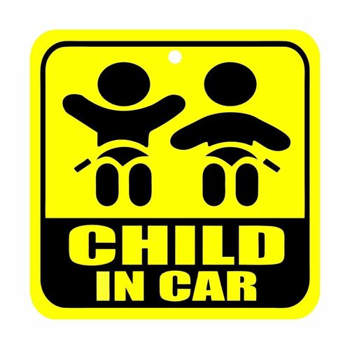 product_image_name-Generic-Child in Car High-Visibility PVC Safety Sticker-1