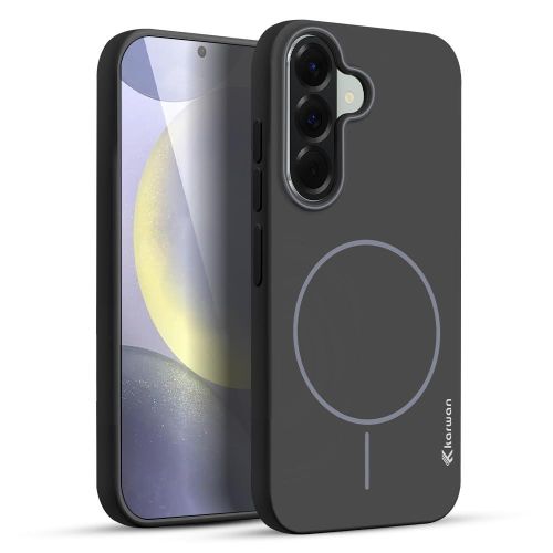 product_image_name-Generic-Black Skin Touch Slim Magnetic Case for Samsung A36-1