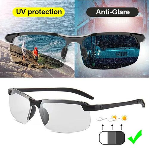 Generic Day Night Driving Anti Glare Goggles Photochromic Sunglasses Polarized Driving Chameleon Glasses Male Change Color Sun Glasses Best Price Online Jumia Kenya