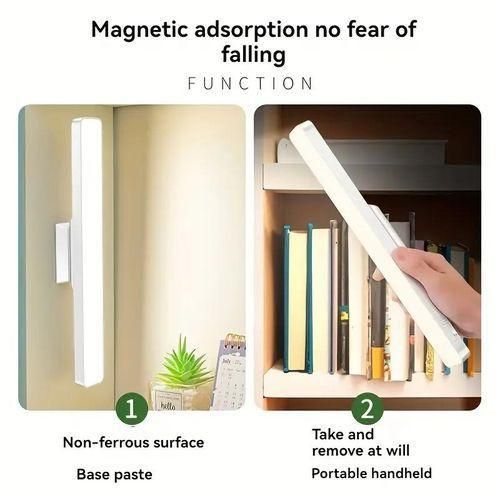 product_image_name-Generic-Multi-Function Magnetic LED Wall Light – USB Rechargeable, Rotatable, Touch Control, 3 Color Modes-4