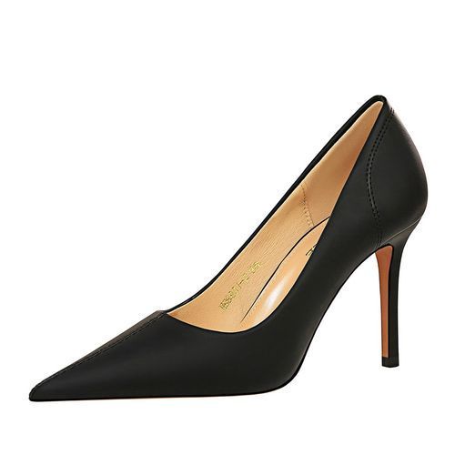 Fashion Woman Pumps High Heels Office Shoes Stiletto Heels Ladies Shoes  Black @ Best Price Online