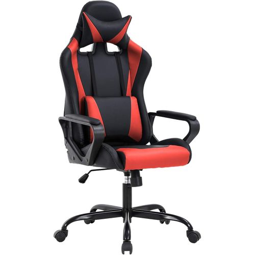 product_image_name-Office Supply-High Back Gaming Chair With Lumbar Support & Headrest-1