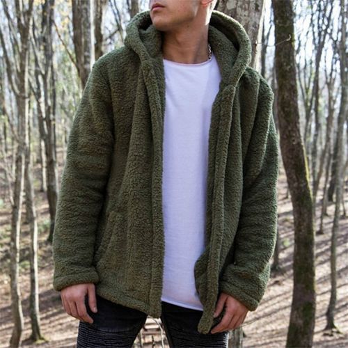 Fashion Sweater Fleece Warm Sweater Men Hooded Cardigan Sherpa Fleece Best Price Online Jumia Kenya