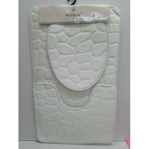 product_image_name-Generic-3-in-1 Toilet & Bathroom Mat Set – Non-Slip Bath Rug Combo-3