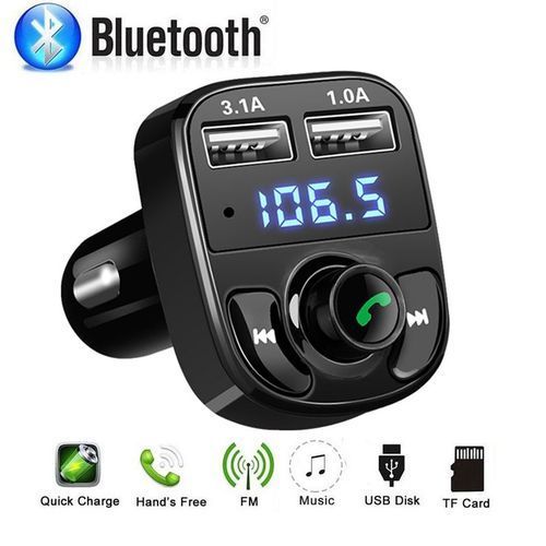 Generic Car Bluetooth Modulator With Fm Radio @ Best Price Online