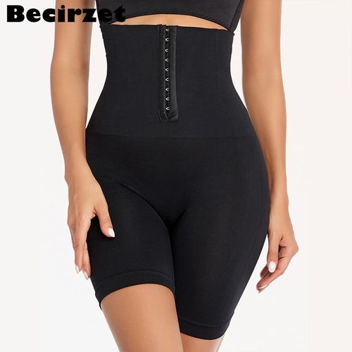 Fashion (Black)High Waist Flat Belly Belt Stretch Shapewear Waist