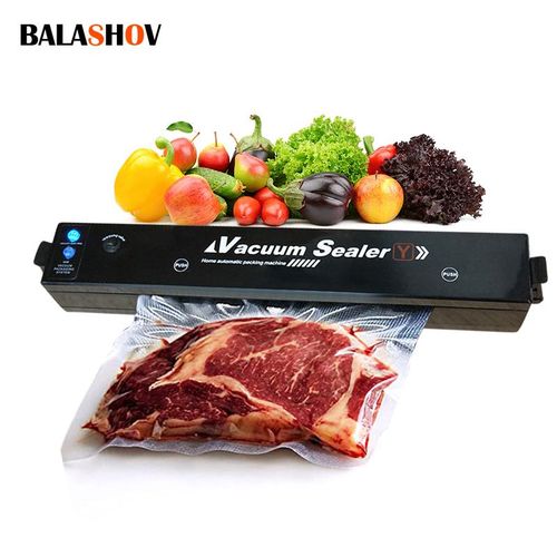 Food Vacuum Sealer Vacuum Packaging Machine For Household 220V Automatic  Food Vacuum Sealer Packer With 50pcs Vacuum Storage Bag