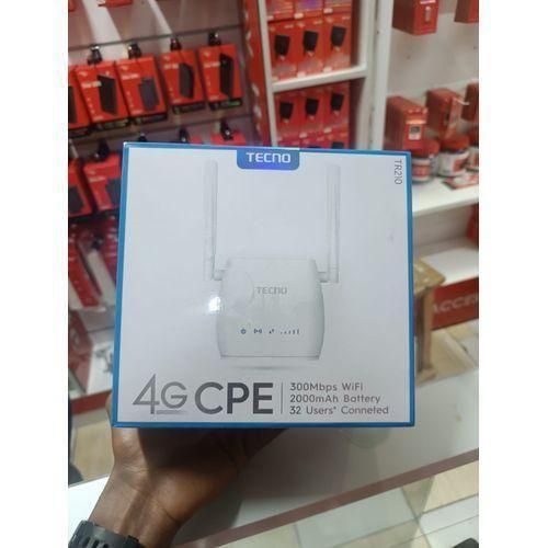 product_image_name-Generic-Tecno 300Mbps 32users WiFi Router With 2000mAh Battery-1