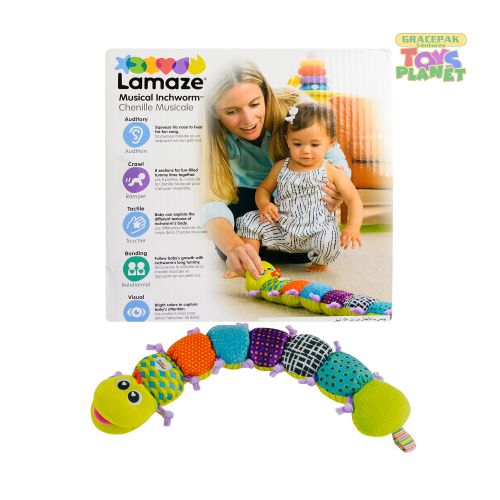 Lamaze Musical Inchworm Multicolor