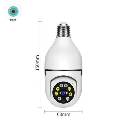 product_image_name-CALUS-360° V380 Pro Bulb Camera Smart WiFi PTZ Home Security CCTV Light Camera-5