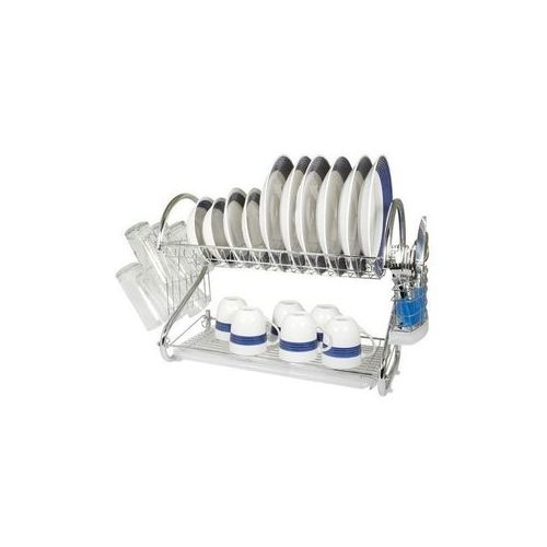 product_image_name-Generic-Stainless Steel Dish Rack-2 Tier-4