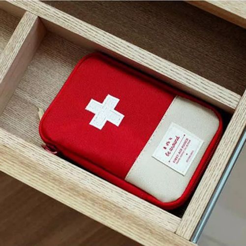 product_image_name-Generic-First Aid Storage Bag Pill Box Medicine Organizer Emergency Bag-4