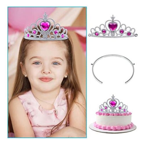 56 fashion Little Girls Princess Birthday Party Crowns Best