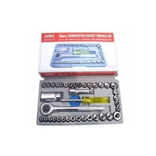 Aiwa 40pcs combination socket wrench set discount