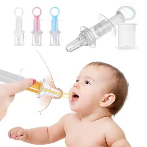 Top quality Baby Medicine Dispenser both sides liquids feeder with Anti-choking Nipple