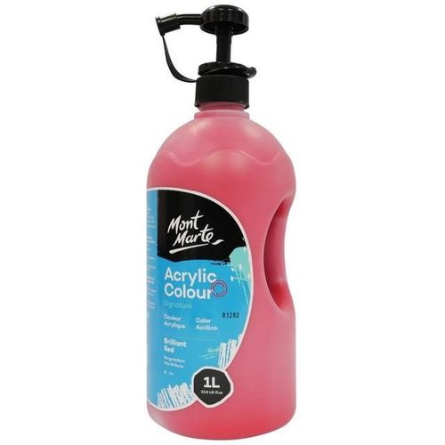 product_image_name-Generic-Acrylic Colour Signature 1L Bottle – Brilliant Red-1