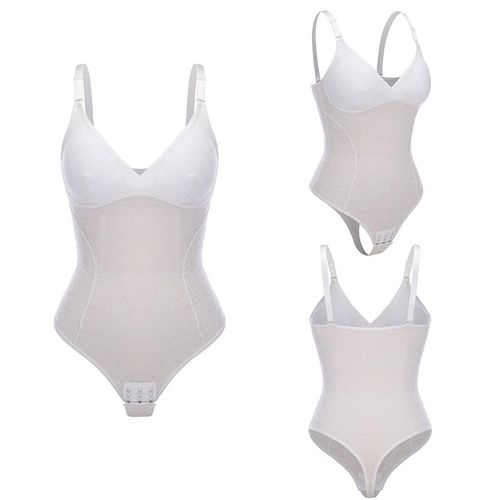 Women Shapewear Bodysuit Built-in Bra Tummy Control Body Shaper Full Body  Shaper