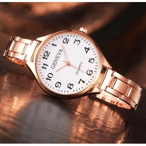 Ladies watch with large numbers top