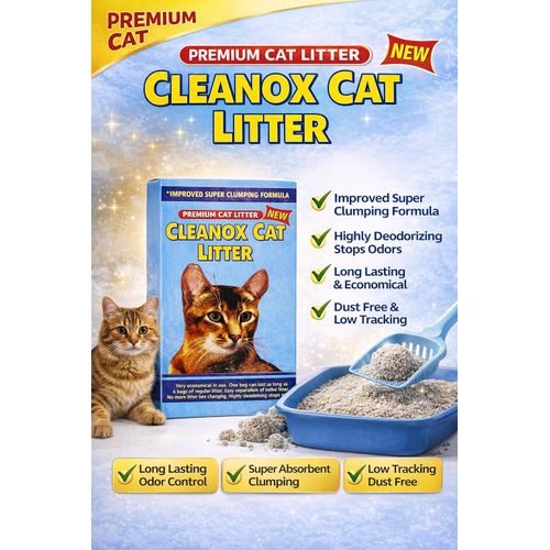 product_image_name-Cleanox-Cat Litter – Premium Clumping Formula-2