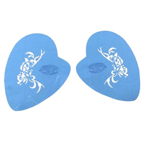 Generic 1 Set Face Painting Stencils Reusable Facial Templates 01 ...